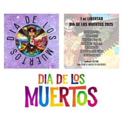 1 oz LIBERTAD 2025 Dia de los Muertos (Famous Female)