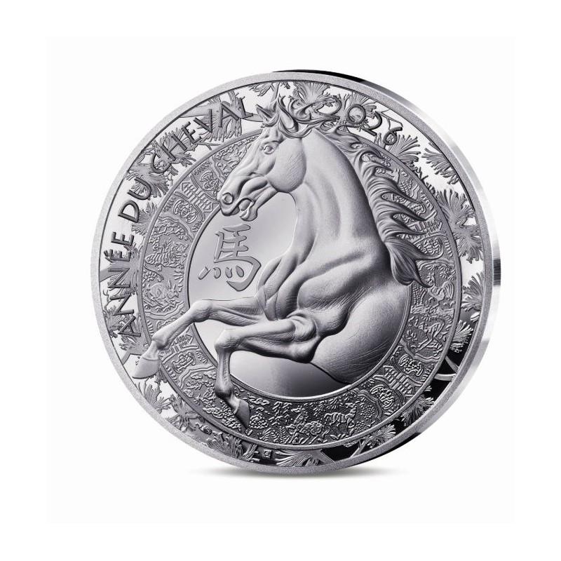 10 EUR 22,2g ROK KONĚ Lunar Horse - FRANCIE 2026 PROOF