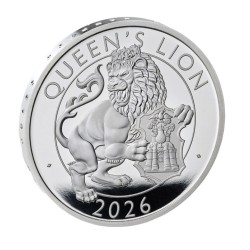 1 oz Royal Tudor Beasts - Queen´s lion 2026 PROOF 2GBP