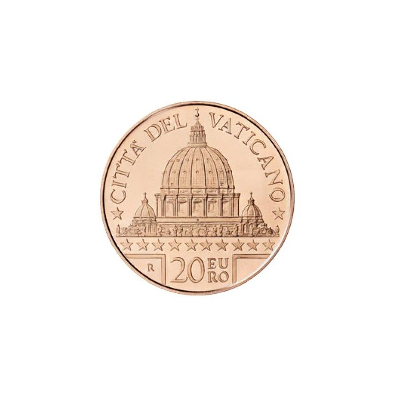 collectible coin 20 EURO Vatican - St. Peters Basilica 2022