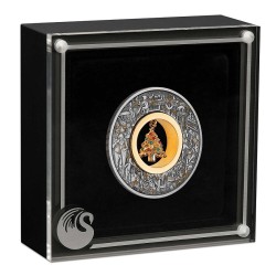 2 oz Santa´s Workshop (Ježíškova dílna) 2025 Perth Mint Tuvalu 2$ ST