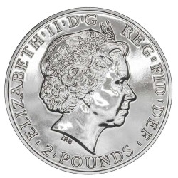 1 oz Britannia 2011 BU stříbrná mince v kapsli HM
