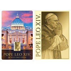 gold coin 1/1000 oz 3000 CFA Chad Pope LEO XIV .999Au