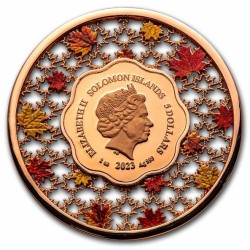 2 oz FILIGRÁN MAPLE LEAF 2023 SOLOMON ISLAND