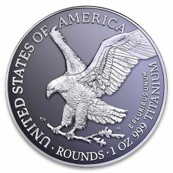 1 oz AMERICAN EAGLE round 2026 Titanium BU