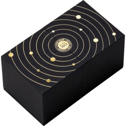 2 oz Solar System: SUN GHANA 2024 stříbrná mince s jantarem