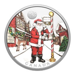 20 CAD 1 oz SANTA CLAUS CANADA 2025 glow in the dark