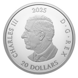 20 CAD 1 oz SANTA CLAUS CANADA 2025 glow in the dark