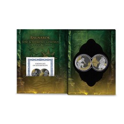 2025 Ragnarök: Loki & Heimdall Geminus 2 x 1 oz Silver BU