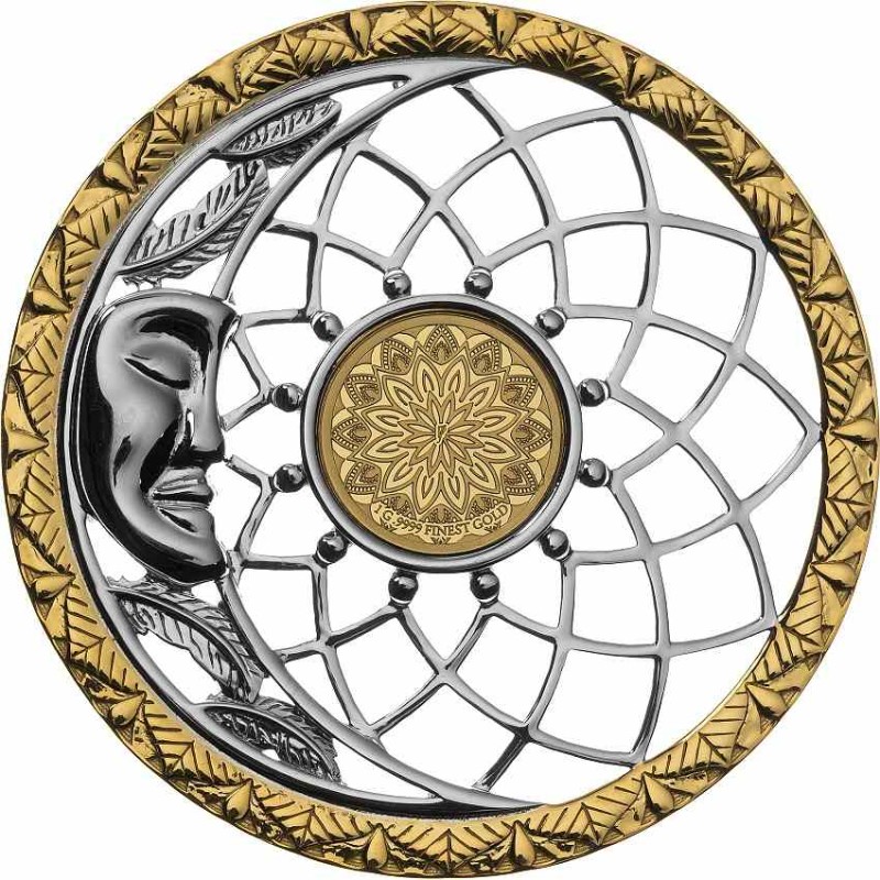 mince DREAMCATCHER Symbols of life $10 Barbados 2025 Au+Ag