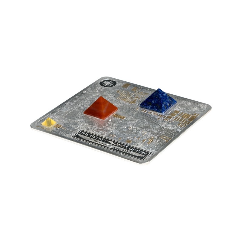 3 oz Great pyramids of GIZA FIJI 2025 PROOF