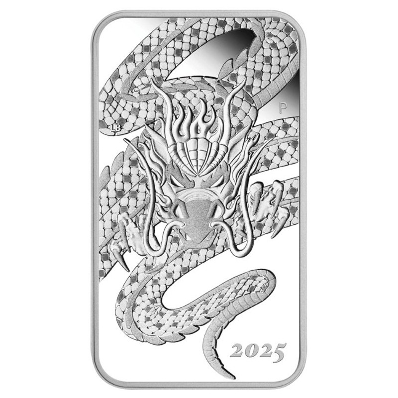 1 oz Rectangular Dragon 2020