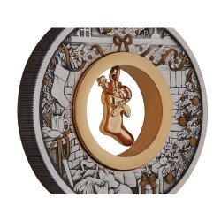 2 oz The Night before Christmas 2023 Perth mint Tuvalu 2$ ST