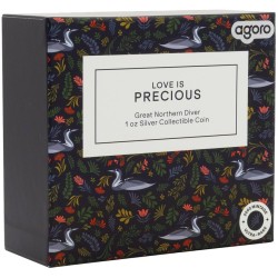 1 oz LOVE IS PRECIOUS - Great Northern Diver 2026 PROOF Niue Ag