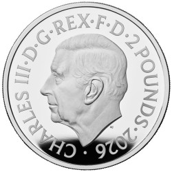 1 oz Year of the Horse rok koně 2026 Velká Británie £2 PROOF RM