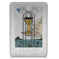 1 oz TAROT ACES OF CUPS 2025 NIUE PROOF