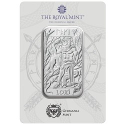 1 oz silver bar LOKI - NORSE GODS .9999Ag The Royal Mint