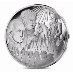 10 EUR 22,2g silver coin Battle of Austerlitz 2025 Francie