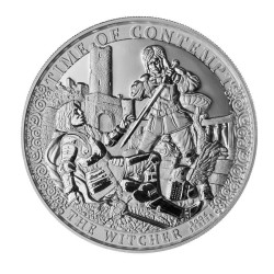 1 oz The Witcher Time of Contempt 500CFA 2025 BU+ CoA