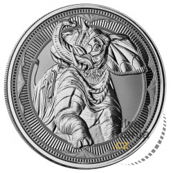 1 oz War Elefant (Bojový slon) 2023 BU v blistru