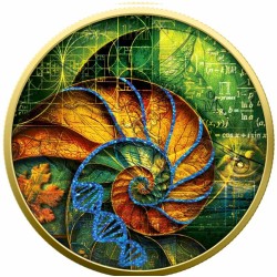 1 oz The hidden code Libertad 2024 Mexico .999Ag zlacená