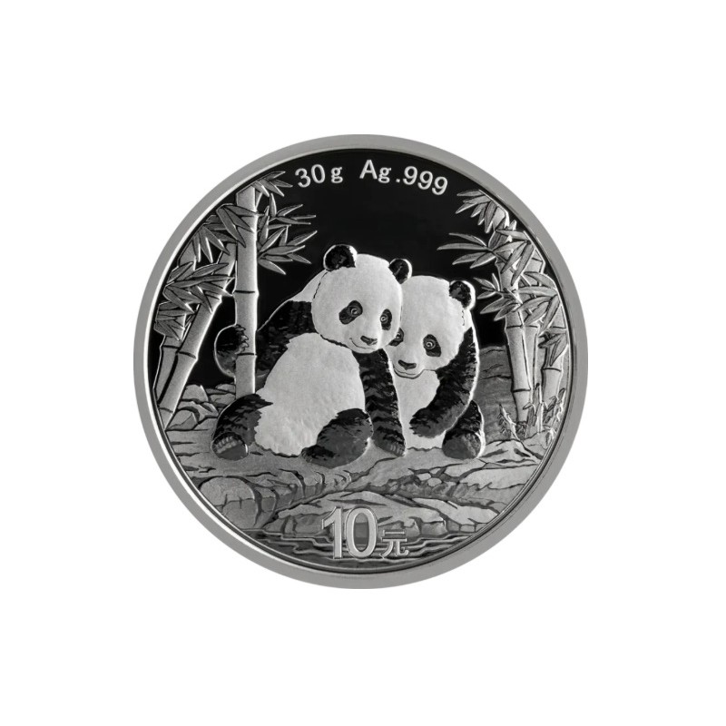 30 g China Panda 2026 BU .999Ag HM