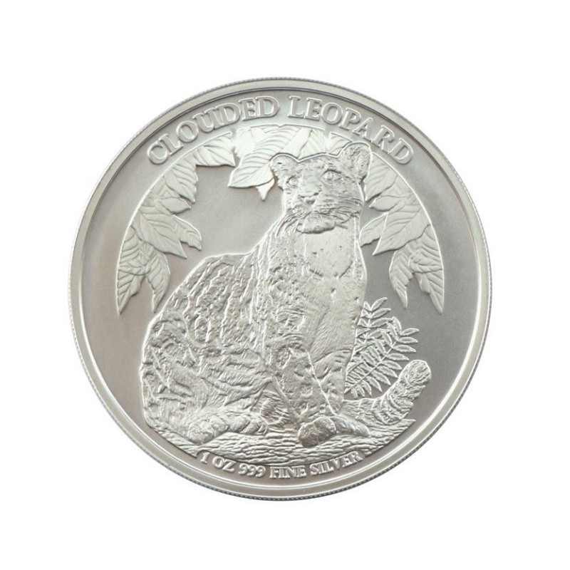1 oz Kambodža - Leopard obláčkový (Clouded Leopard) 2023 BU (1.)