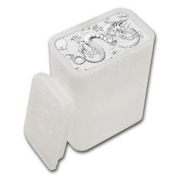 1 oz Rectangular Dragon 2019 BU 1$ Austrálie (v kapsli) HM