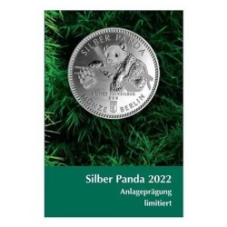 1/2 oz Silver Panda BERLIN 2022 .999Ag blistr HM