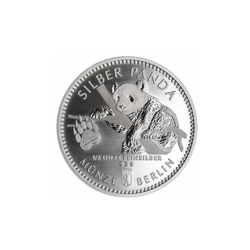 1/2 oz Silver Panda BERLIN 2022 .999Ag blistr HM