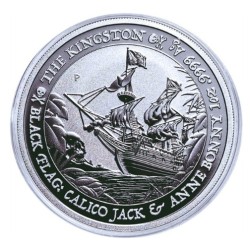 stříbrná mince 1 oz Mary Read Pirate Queens (3.) BU