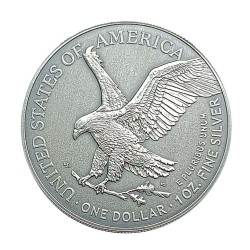 1 oz Ancient Treasure American Eagle 2024 .999Ag+CoA