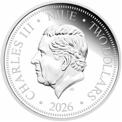 1 oz CARPENTER BEE Native Bees 2026 NIUE PROOF Ag