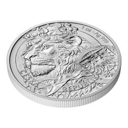 stříbrná mince 1 oz Český lev 2025 Niue $1 BU HM