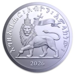 1 oz CANNABIS RASTAFARI medaile 2026 Titanium BU