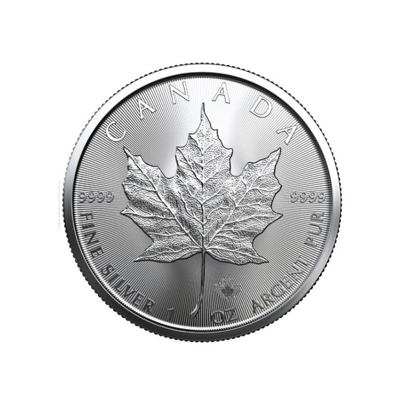 stříbrná mince 1 oz Maple leaf 2026 BU $5 Kanada HM