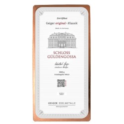 měděný slitek 5 kg Geiger .9999 Cu