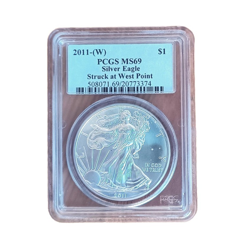 1 oz American Eagle 2011 NGC MS69 Struck at West Point Mint