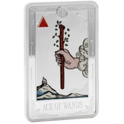 1 oz TAROT Ace of wands ESO holí 2026 NIUE PROOF