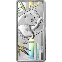 3 x 20 g set Shanghai Mint PANDA 2025 PROOF Holo