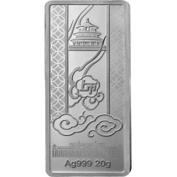 3 x 20 g set Shanghai Mint PANDA 2025 PROOF Holo