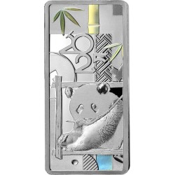 3 x 20 g set Shanghai Mint PANDA 2025 PROOF Holo