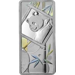 3 x 20 g set Shanghai Mint PANDA 2025 PROOF Holo