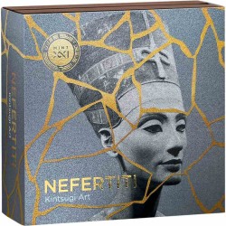 2 oz Nefertiti Kintsugi Art 2026 Cameroon 2000CFA zlacená
