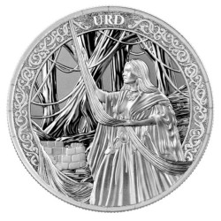 silver coin 1 oz NORNS URD 2026 BU + CoA