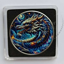 1 oz Dragon of Ice American Eagle 2024 Ag kolorovaná HM