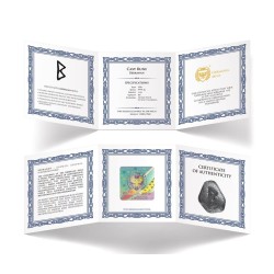 stříbrný slitek 1 oz Runa Berkanan .9999 Ag Antique + UV