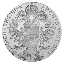 stříbrný Tolar Marie Terezie 1780 "Levantský" - novoražba