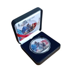 1 oz Bohemia and the Lion US Eagle 2026 kolor, v etui