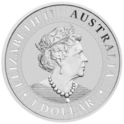 1 oz Kangaroo 2020 BU Ag Perth Mint HM